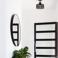 Straluma Plafondlamp cilinder geperforeerd zwart><noscript><img width=