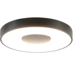 Straluma Plafondlamp Coin rond 50cm zwart CCT> Plafondlampen|Plafonnières