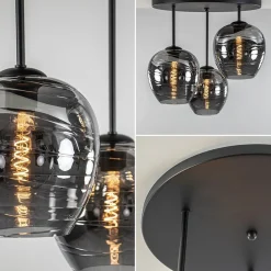 Straluma Plafondlamp Fantasy Apple 3L zwart/smoke><noscript><img width=