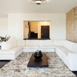 Straluma Plafondlamp Fiore zwart/goud 3-step dim><noscript><img width=