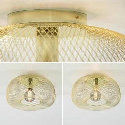 Straluma Plafondlamp Honey 40 goud><noscript><img width=