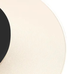 Straluma Plafondlamp Lido zwart 29cm indirect> Plafondlampen|Plafonnières