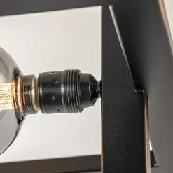 Straluma Plafondlamp Longa zwart 2xframe vierkant><noscript><img width=