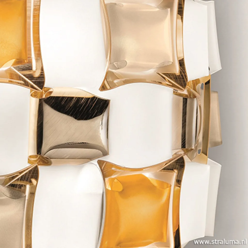 Straluma Plafondlamp Mida 50cm gold> Plafonnières|Slaapkamerlampen