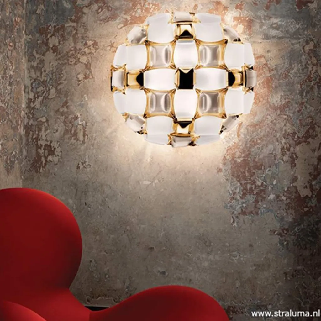 Straluma Plafondlamp Mida 50cm gold> Plafonnières|Slaapkamerlampen