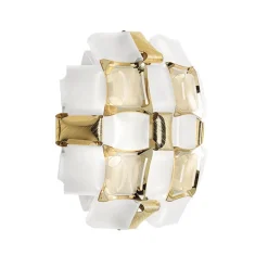 Straluma Plafondlamp Mida gold 32cm> Wandlampen|Slaapkamerlampen