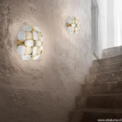 Straluma Plafondlamp Mida gold 32cm><noscript><img width=