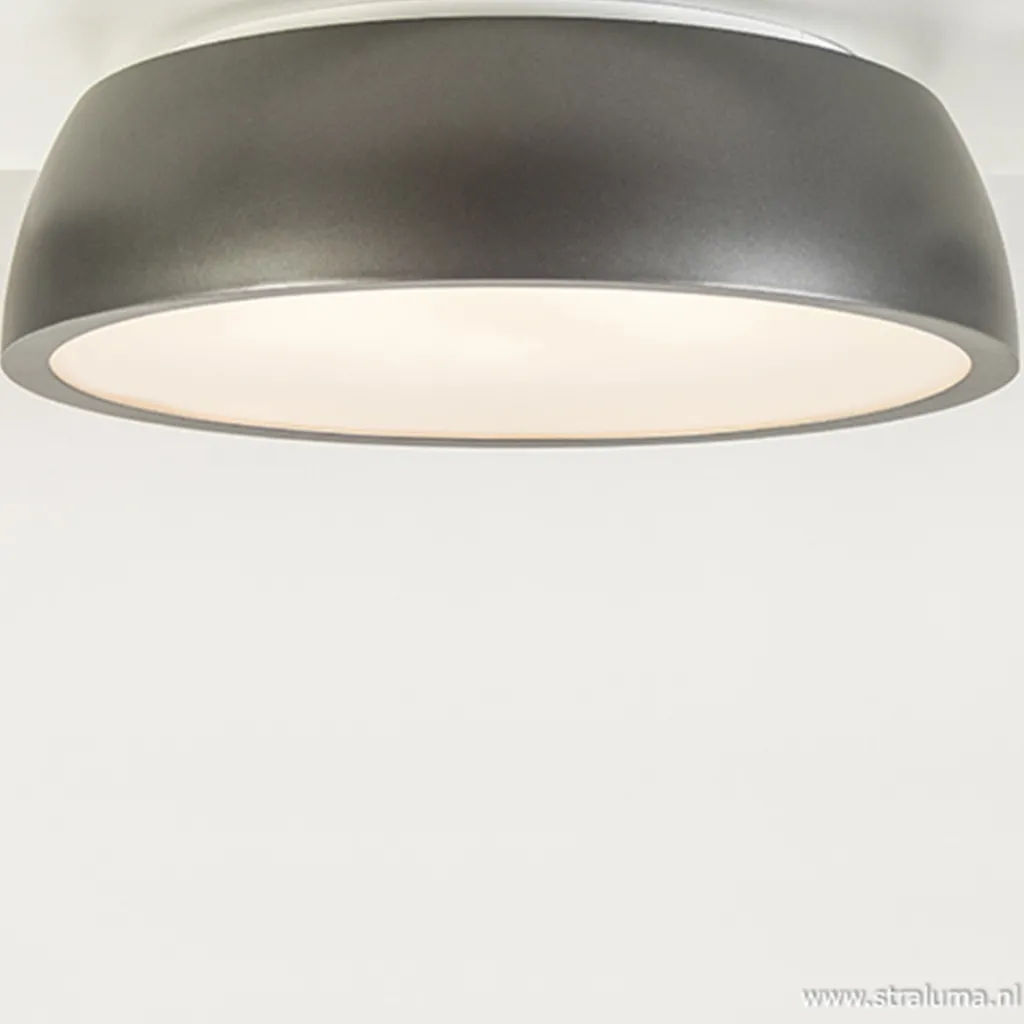 Straluma Plafondlamp Mono grijs 70cm> Plafonnières|Woonkamerlampen
