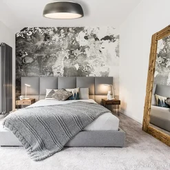 Straluma Plafondlamp Mono grijs 70cm><noscript><img width=