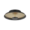 Straluma Plafondlamp Oro 25cm zwart/goud> Plafondlampen|Plafonnières