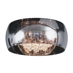 Straluma Plafondlamp Pearl Raindrops smokey glas> Pearl|Plafonnières