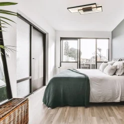 Straluma Plafondlamp Piazza 2L zwart 3-step dim><noscript><img width=