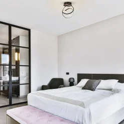 Straluma Plafondlamp Plaza zwart 3-switchdim><noscript><img width=