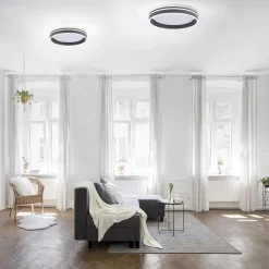 Straluma Plafondlamp Q-Vito 40 zwart smart+remote><noscript><img width=