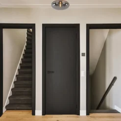 Straluma Plafondlamp Reflexion zwart+smoke glas><noscript><img width=