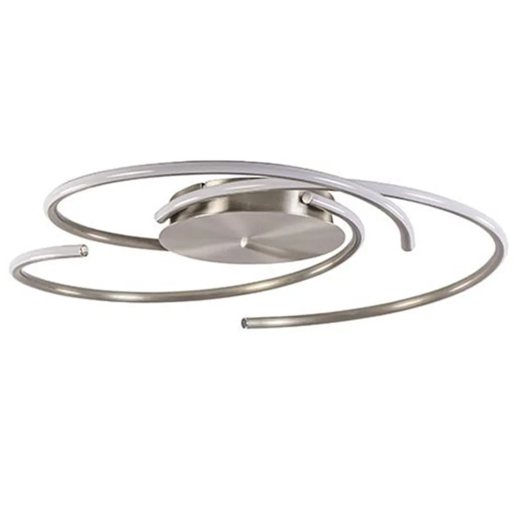 Straluma Plafondlamp Reverso nikkel 3-switchdim> Plafondlampen|Plafonnières