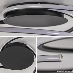 Straluma Plafondlamp Reverso zwart 3-switchdim><noscript><img width=