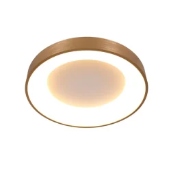 Straluma Plafondlamp Ringlede 38cm matgoud> Plafondlampen|Plafonnières