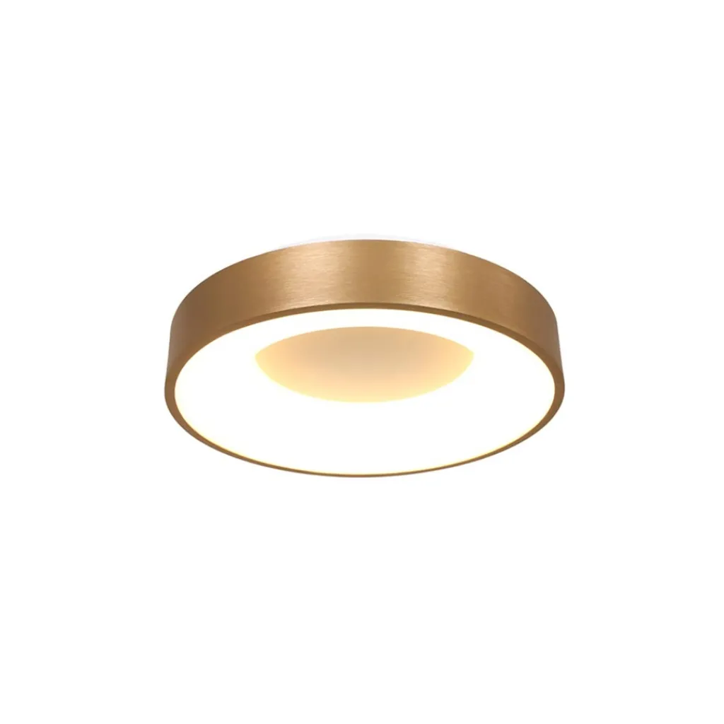 Straluma Plafondlamp Ringlede 30cm matgoud> Plafondlampen|Plafonnières