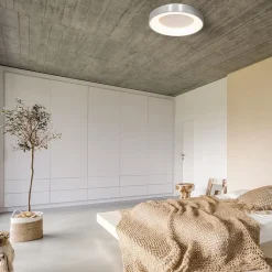 Straluma Plafondlamp Ringlede 30cm rvs led><noscript><img width=