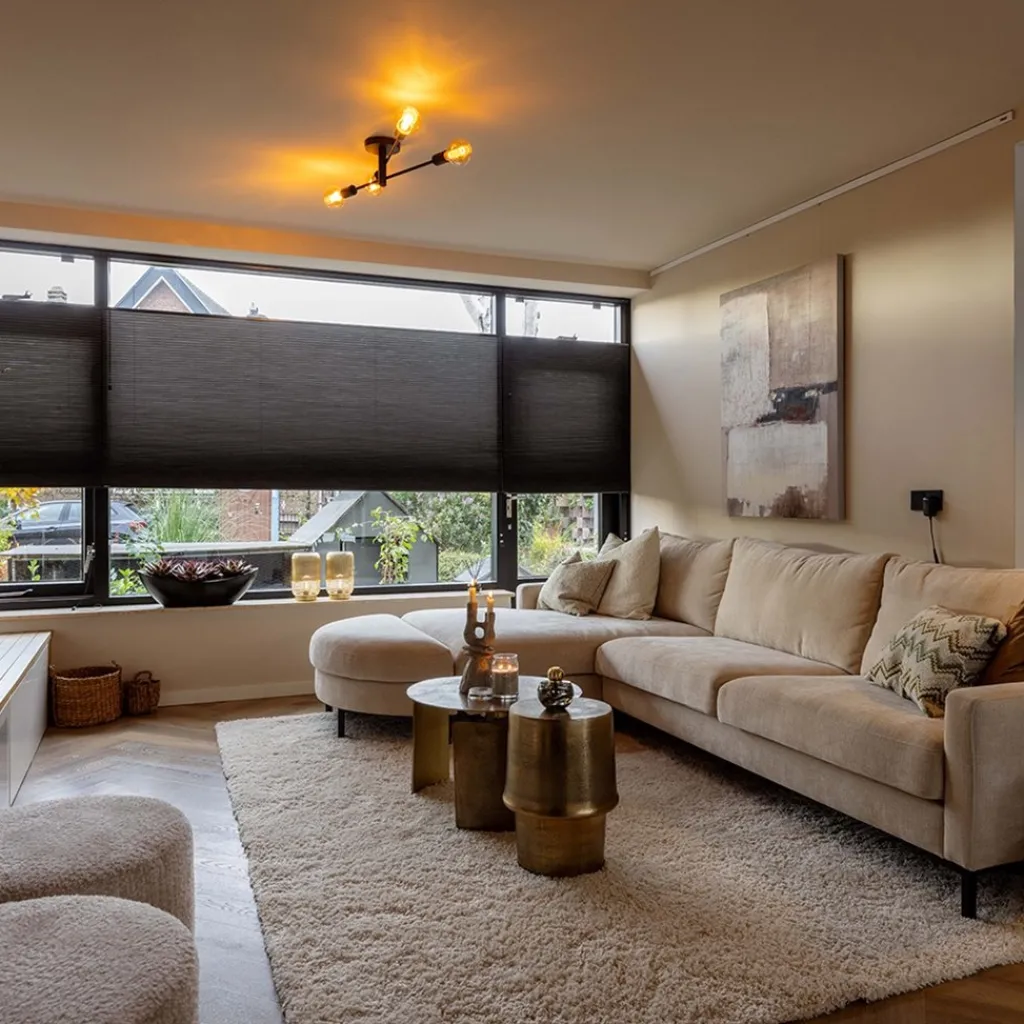 Straluma Plafondlamp Sticks 4L zwart excl. e27> Wandlampen|Woonkamerlampen