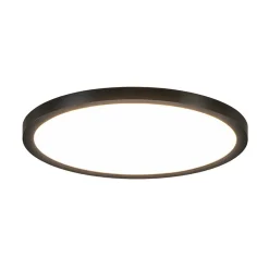 Straluma Plafondlamp Tuco 25cm zwart> Plafondlampen|Plafonnières