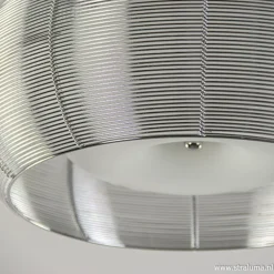 Straluma Plafondlamp-plafonnière glas en chroom><noscript><img width=