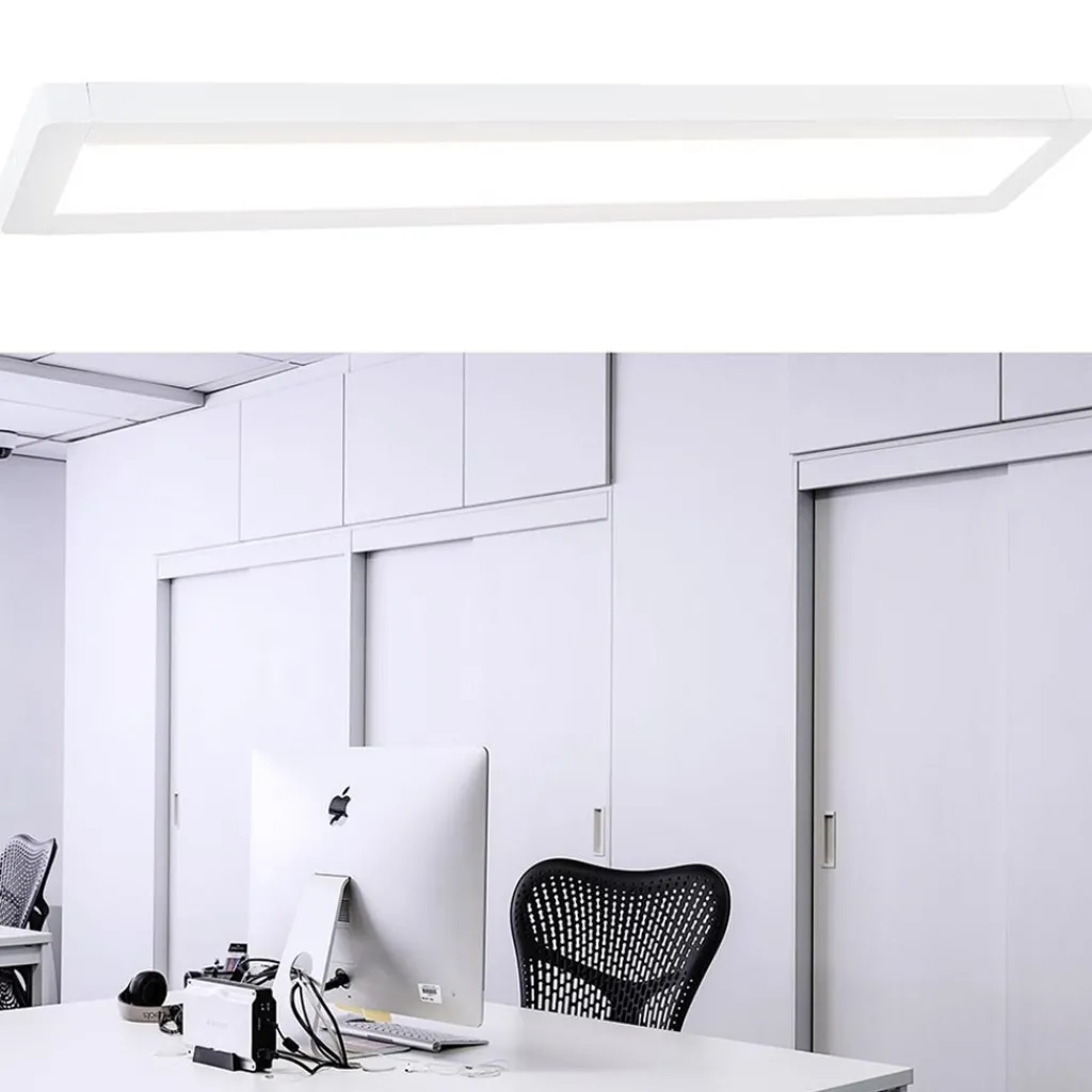 Straluma Plafondpanel wit 115x16cm 4320lm 3000k> Plafondlampen|Wandlampen