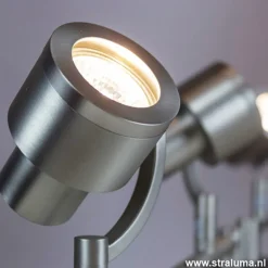 Straluma Plafondspot balk 4-lichts nikkel verstel><noscript><img width=