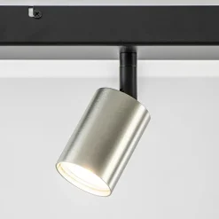 Straluma Plafondspot Bounce 6L balk zwart/rvs><noscript><img width=