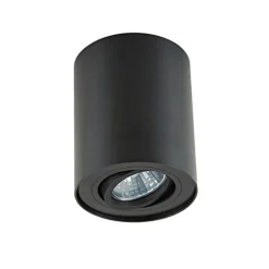 Straluma *Plafondspot cilinder zwart verstelbaar> Opbouwspots|Woonkamerlampen