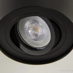 Straluma *Plafondspot cilinder zwart verstelbaar><noscript><img width=