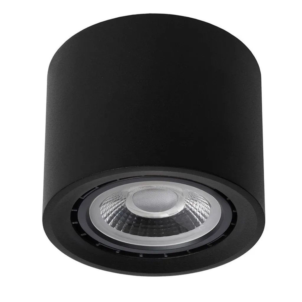 Straluma Plafondspot cilinder zwart gu10-111 dim to warm> Plafondlampen|Opbouwspots