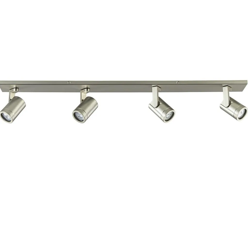 Straluma Plafondspot Halo 4L balk rvs gu10> Opbouwspots|Halverlichting