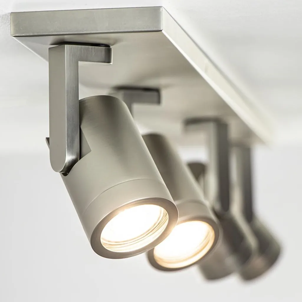 Straluma Plafondspot Halo 4L balk rvs gu10> Opbouwspots|Halverlichting