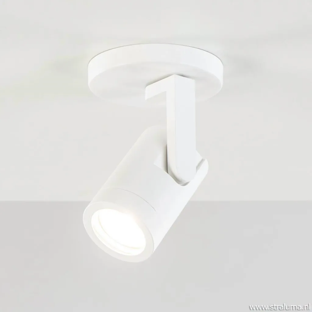 Straluma Plafondspot Halo 1L wit gu10> Opbouwspots|Keukenverlichting