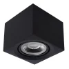 Straluma Plafondspot kubus zwart gu10-111 dtw> Plafondlampen|Opbouwspots