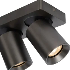 Straluma Plafondspot 3-lichts balk gunmetal gu10><noscript><img width=