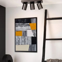 Straluma Plafondspot 3-lichts balk gunmetal gu10><noscript><img width=