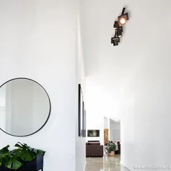 Straluma Plafondspot 3-lichts zwart incl.gu10><noscript><img width=