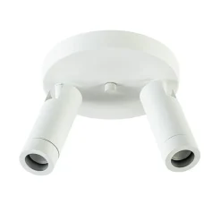 Straluma Plafondspot Miller 2l wit/goud pucc> Opbouwspots|Keukenverlichting