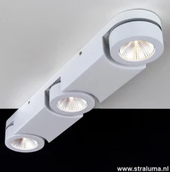 Straluma Plafondspot Montreal 3L balk wit 3000k><noscript><img width=
