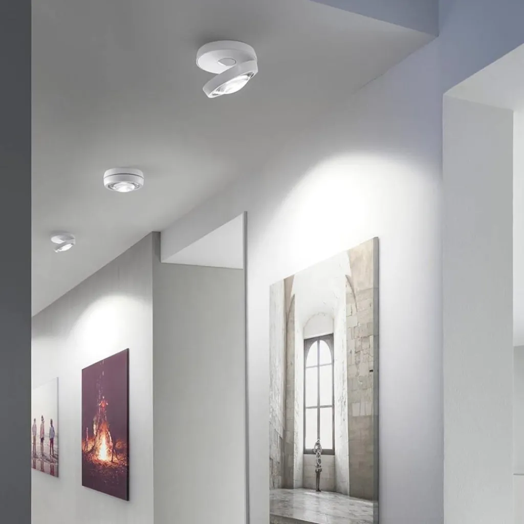 Straluma Plafondspot Nautilus wit/chroom> Plafondlampen|Opbouwspots