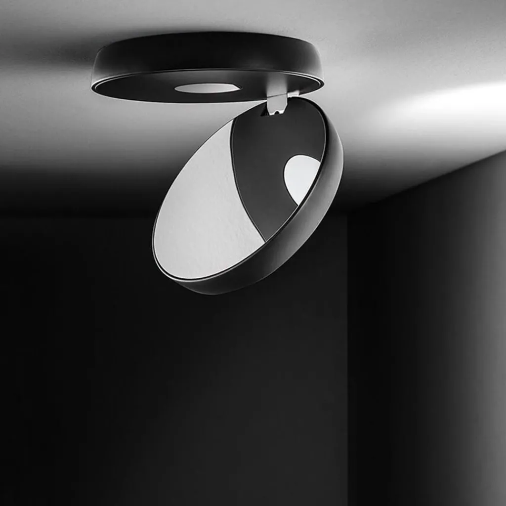 Straluma Plafondspot Nautilus zwart> Plafondlampen|Opbouwspots