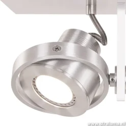 Straluma Plafondspot Quatro 2L alu led incl.gu10><noscript><img width=