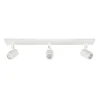 Straluma Plafondspot Rain 3L balk wit gu10 IP44> Plafondlampen|Opbouwspots