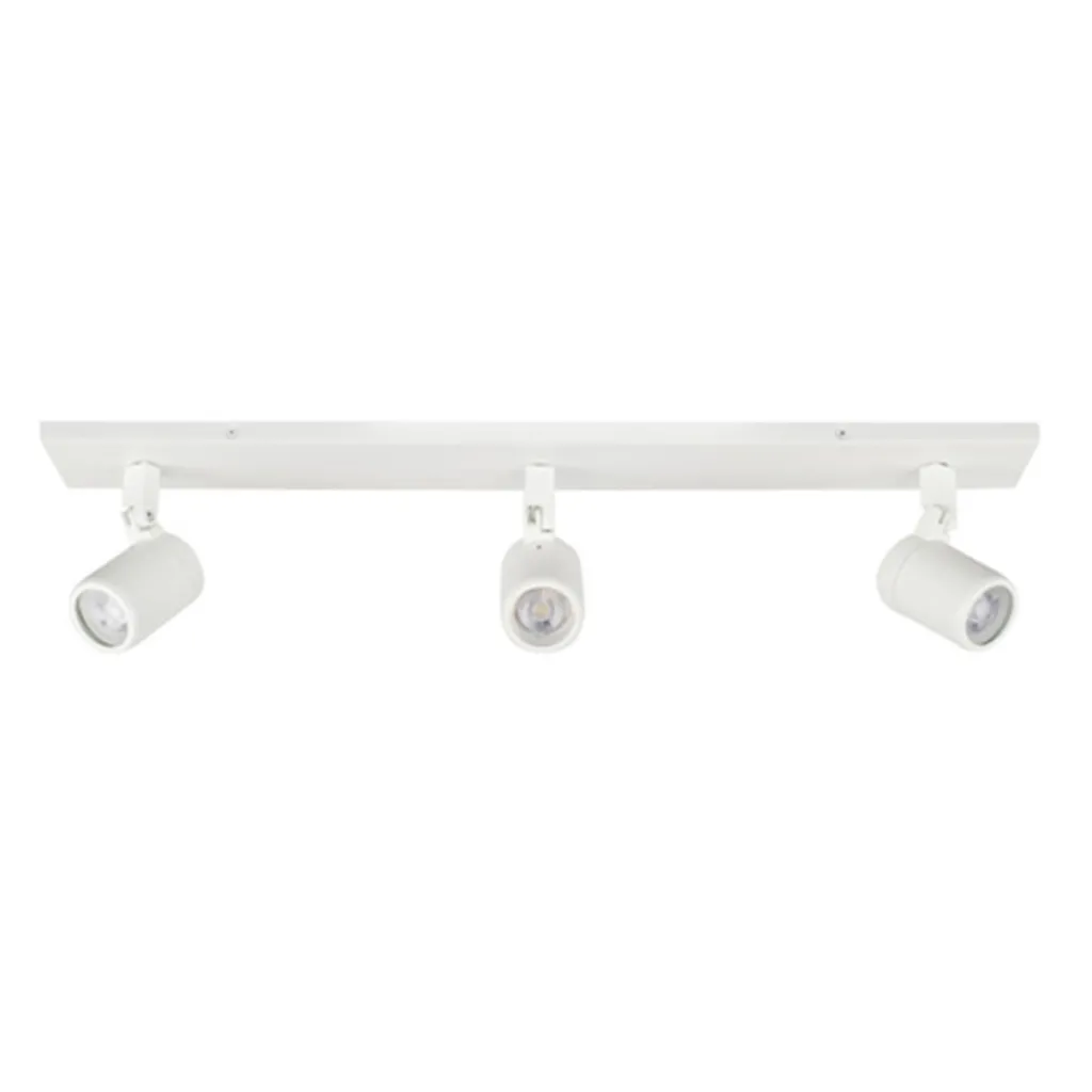 Straluma Plafondspot Rain 3L balk wit gu10 IP44> Plafondlampen|Opbouwspots