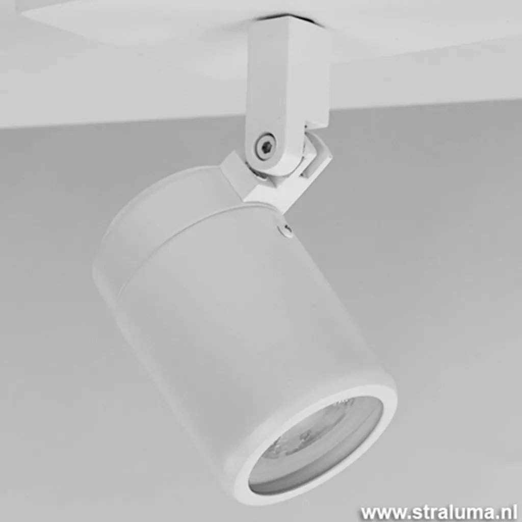 Straluma Plafondspot Rain 3L balk wit gu10 IP44> Plafondlampen|Opbouwspots