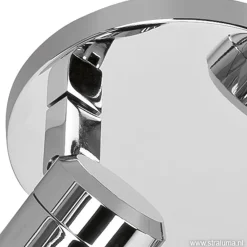Straluma Plafondspot Rain 2l rond chroom IP44><noscript><img width=