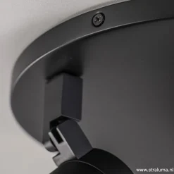 Straluma Plafondspot Rain 3L rond zwart IP44><noscript><img width=